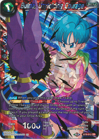 Bulma, Unyielding Courage [BT8-012] | Good Games Adelaide SA