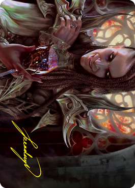 Voldaren Epicure 2 Art Card (Gold-Stamped Signature) [Innistrad: Crimson Vow Art Series] | Good Games Adelaide SA