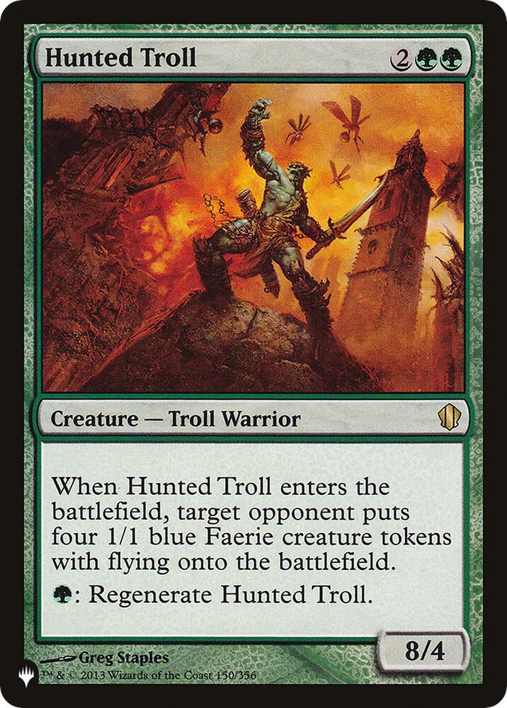 Hunted Troll 150/356 (The List Reprints)  | Good Games Adelaide SA