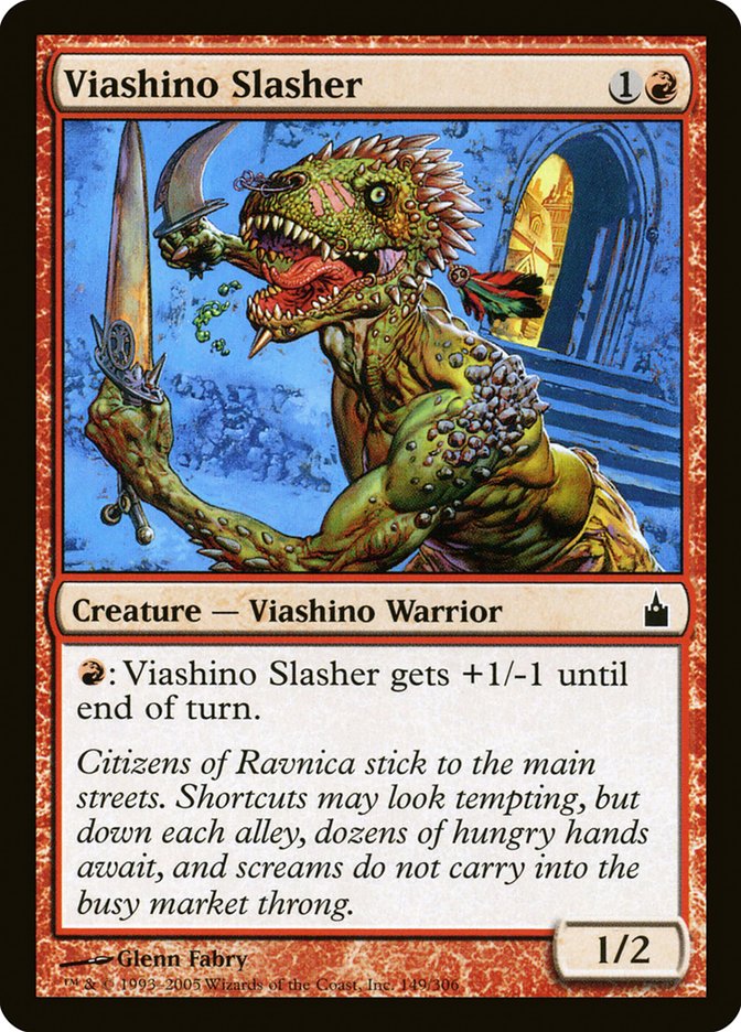 Viashino Slasher 149/306 (Ravnica: City of Guilds)  - Foil | Good Games Adelaide SA