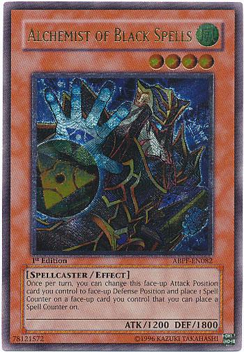 Alchemist of Black Spells [ABPF-EN082] Ultimate Rare | Good Games Adelaide SA
