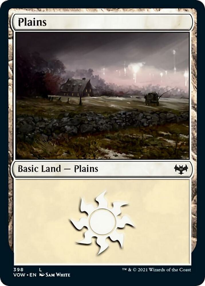 Plains 398 398 (Innistrad: Crimson Vow)  | Good Games Adelaide SA