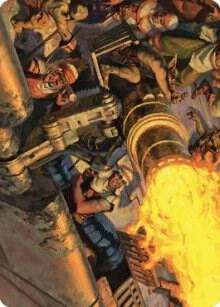 Mana Cannons Art Card 36 (Art Series: Dominaria United)  | Good Games Adelaide SA
