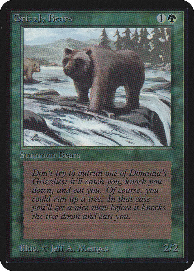 Grizzly Bears [Limited Edition Alpha] | Good Games Adelaide SA