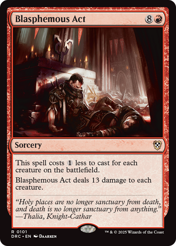 Blasphemous Act [Aetherdrift Commander] | Good Games Adelaide SA