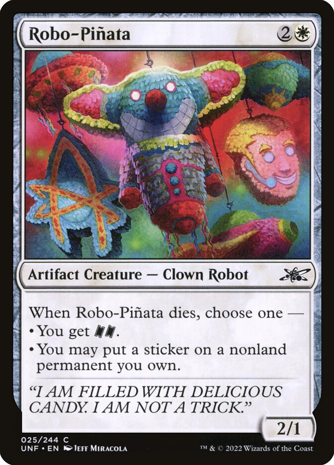 Robo-Piñata 25 (Unfinity)  - Foil | Good Games Adelaide SA