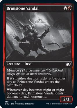 Brimstone Vandal 130 (Innistrad: Double Feature)  - Foil | Good Games Adelaide SA