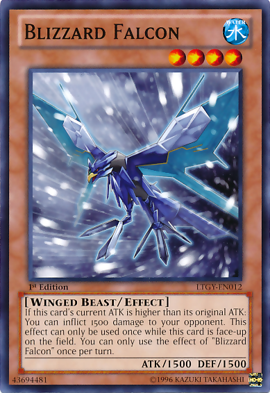Blizzard Falcon [LTGY-EN012] Common | Good Games Adelaide SA
