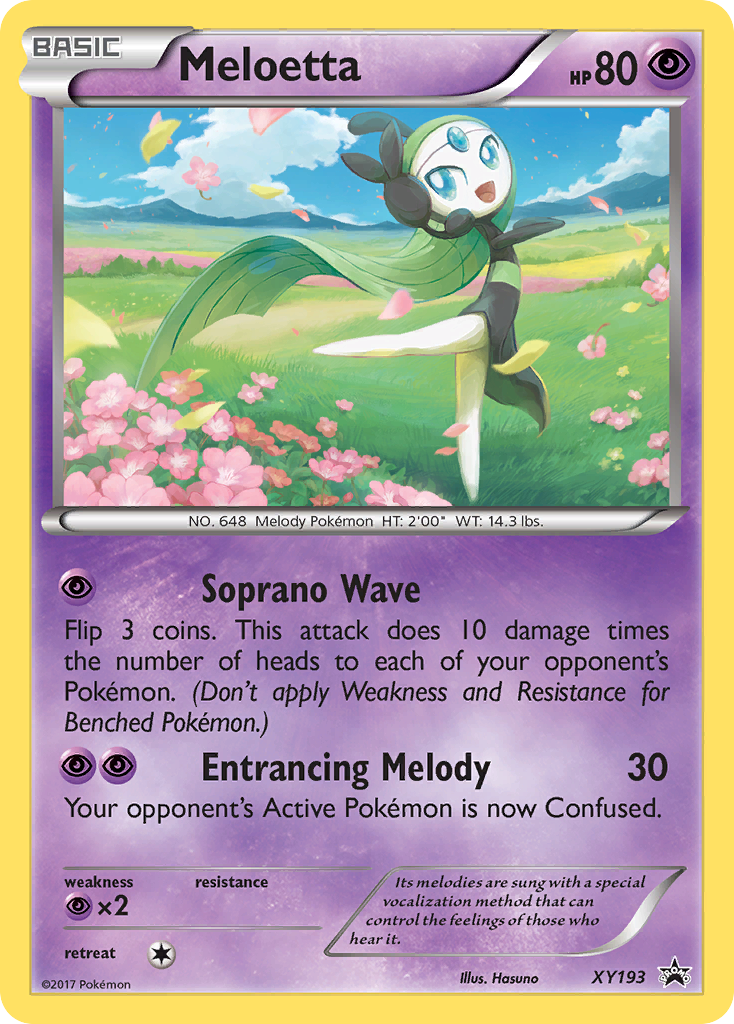Meloetta (XY193) [XY: Black Star Promos] | Good Games Adelaide SA