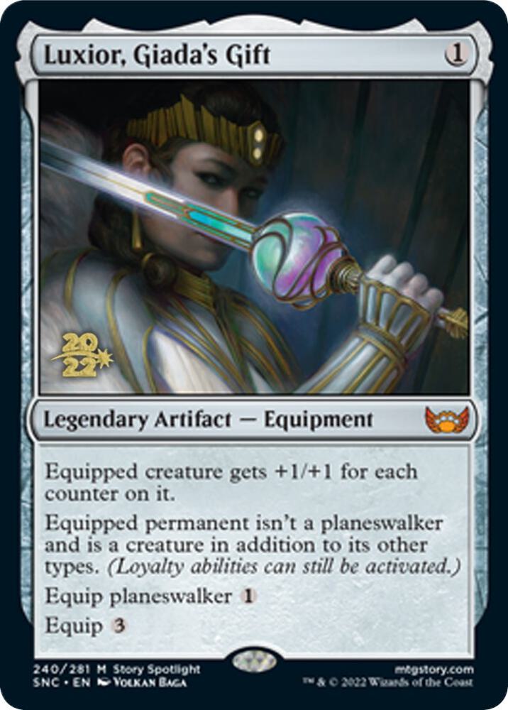 Luxior Giadas Gift 240 (Prerelease Cards)  - Foil | Good Games Adelaide SA