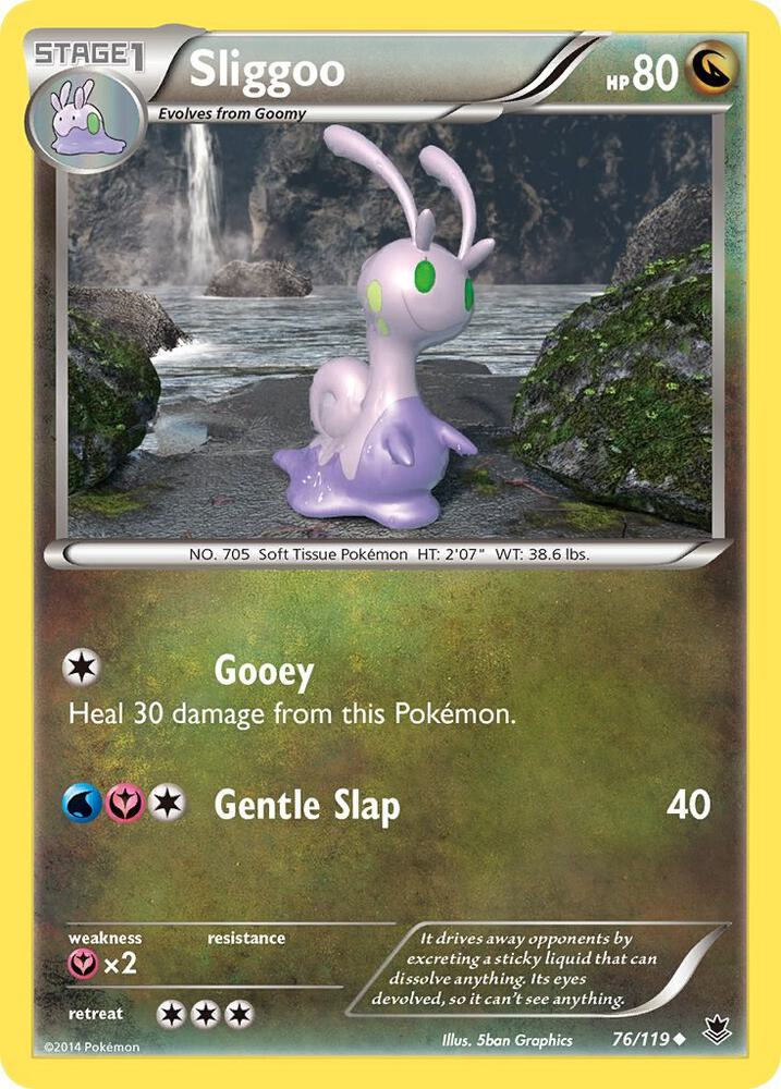 Sliggoo 76/119 (XY - Phantom Forces)  | Good Games Adelaide SA