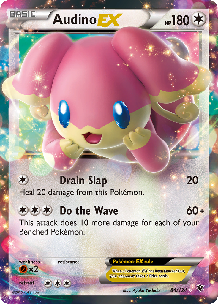 Audino EX (84/124) [XY: Fates Collide] | Good Games Adelaide SA