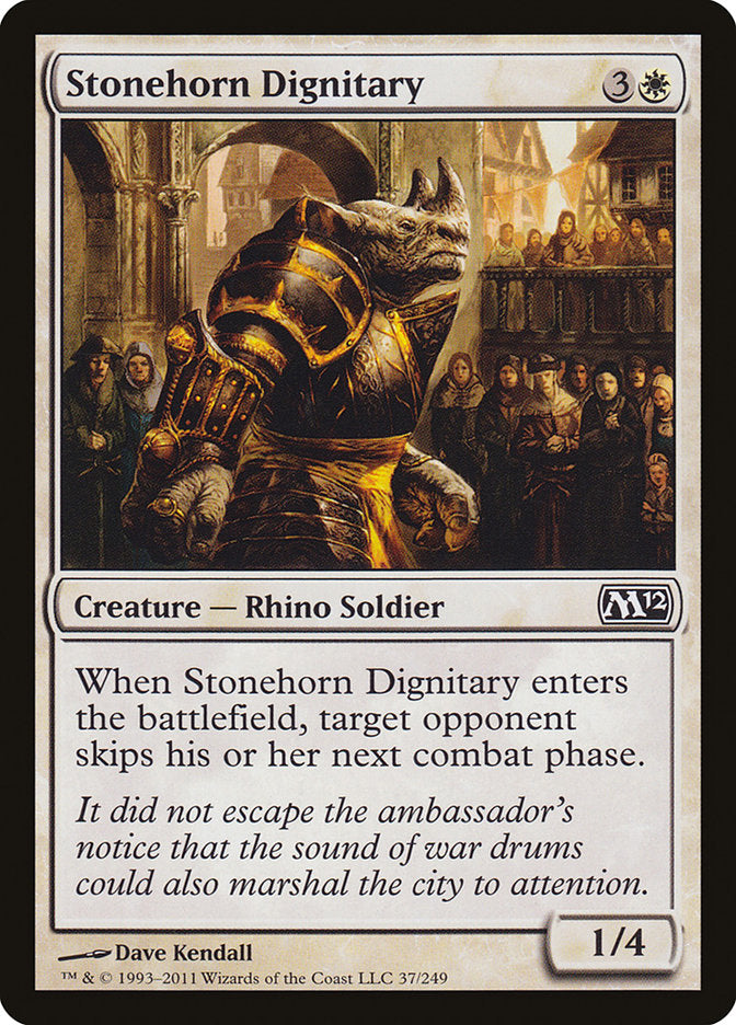 Stonehorn Dignitary [Magic 2012] | Good Games Adelaide SA