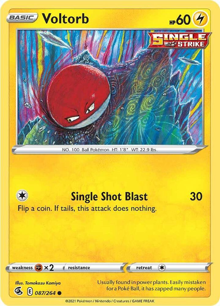 Voltorb 087/264 (SWSH08: Fusion Strike)  | Good Games Adelaide SA