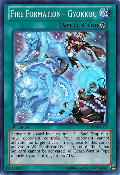 Fire Formation - Gyokkou [LTGY-EN062] Super Rare | Good Games Adelaide SA