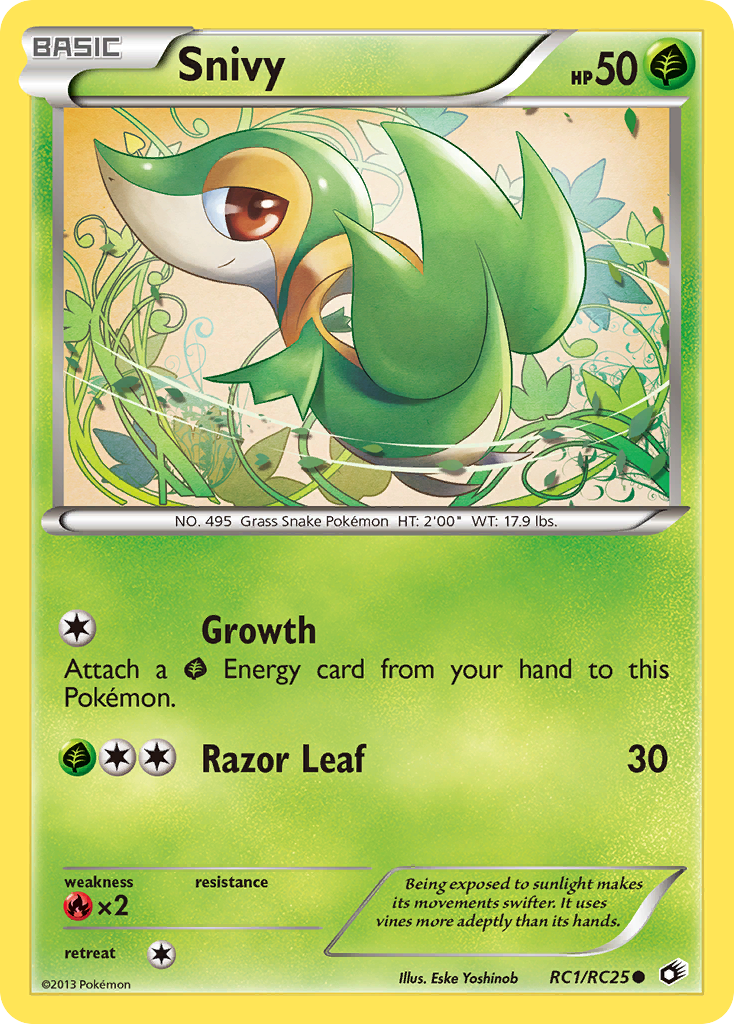 Snivy (RC1/RC25) [Black & White: Legendary Treasures] | Good Games Adelaide SA