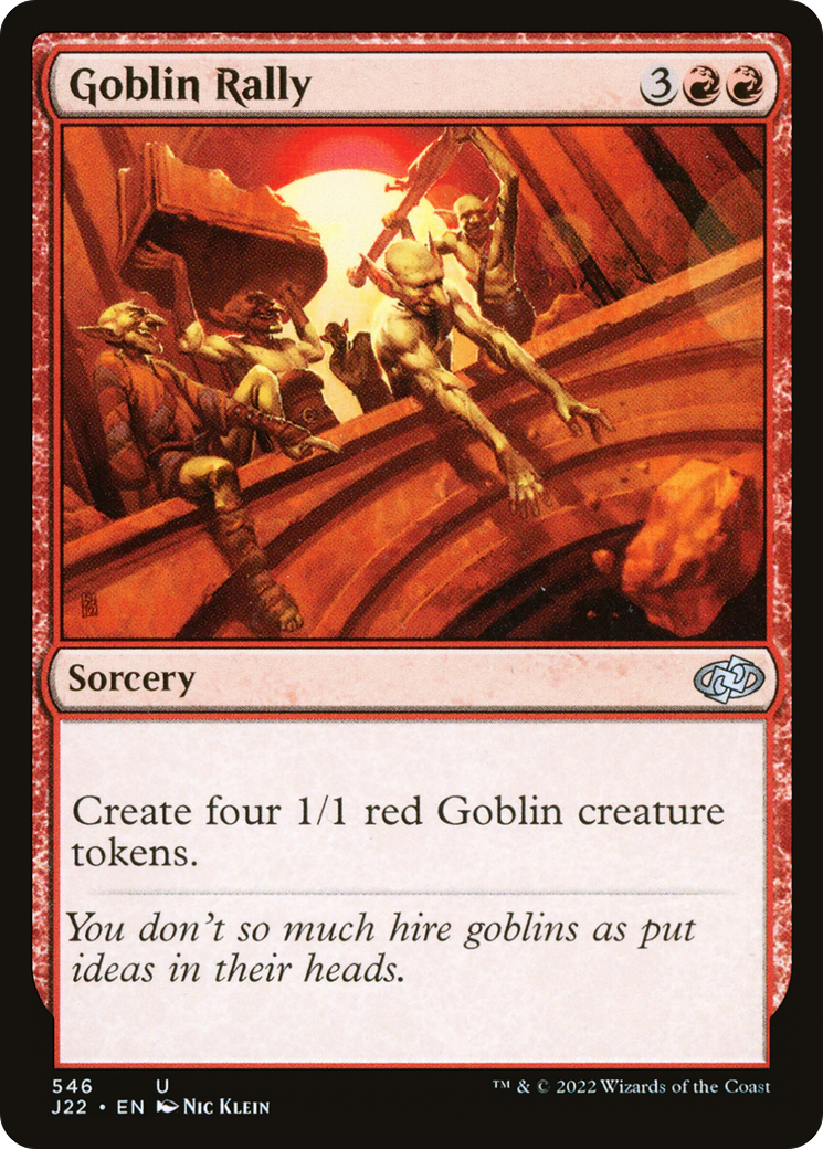 Goblin Rally [Jumpstart 2022] | Good Games Adelaide SA