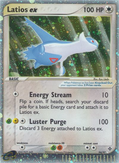 Latios ex (94/97) [EX: Dragon] | Good Games Adelaide SA