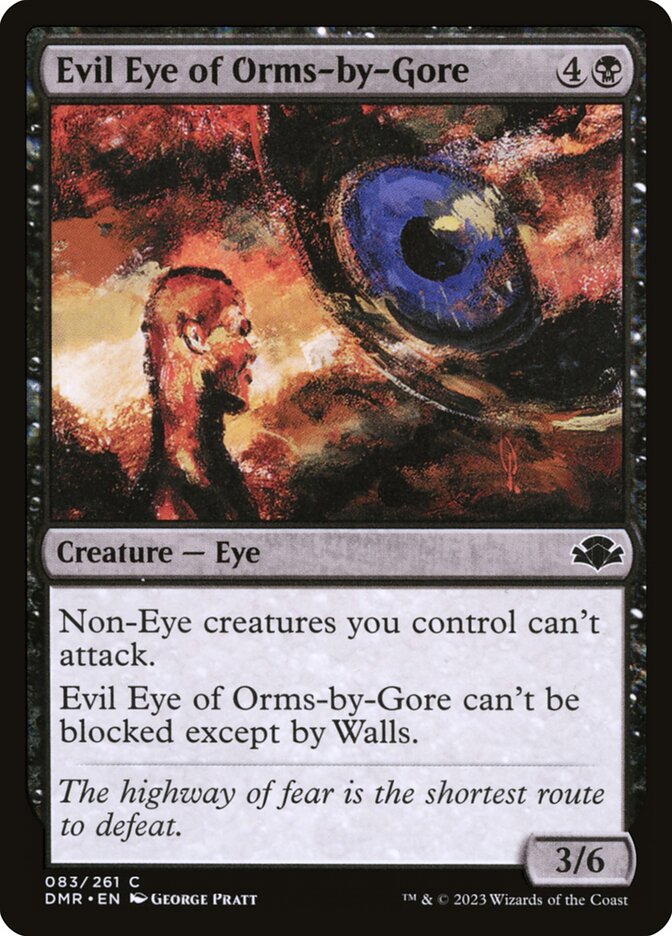 Evil Eye of Orms-by-Gore 83 (Dominaria Remastered)  | Good Games Adelaide SA