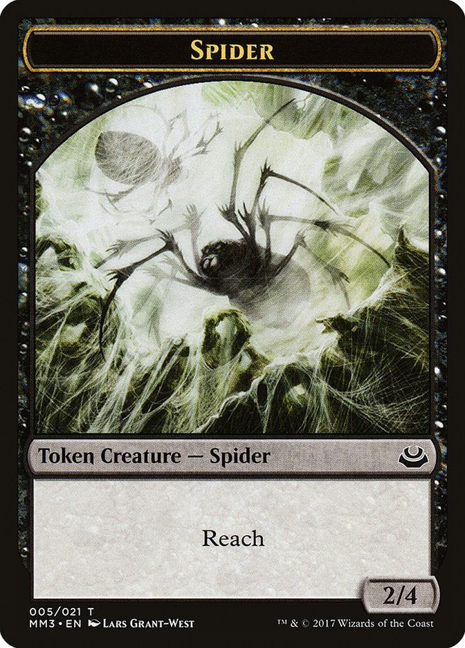 Spider Token [Modern Masters 2017 Tokens] | Good Games Adelaide SA