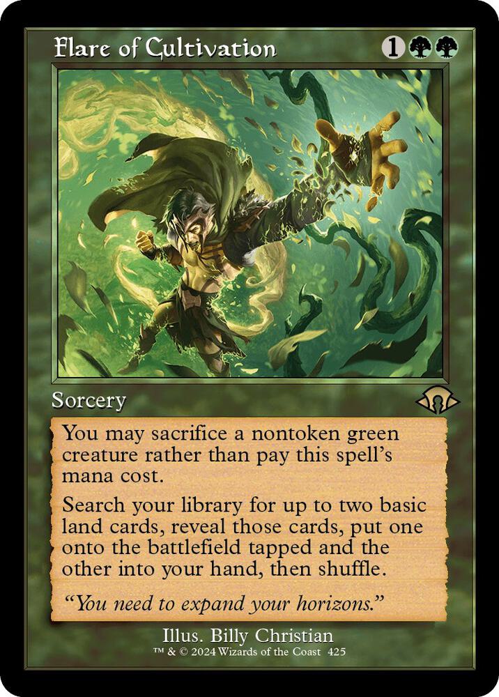 Flare of Cultivation 425/319 (Modern Horizons 3)  - Retro | Good Games Adelaide SA