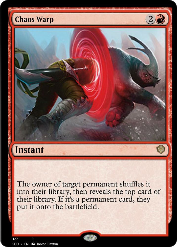 Chaos Warp 127 (Starter Commander Decks)  | Good Games Adelaide SA