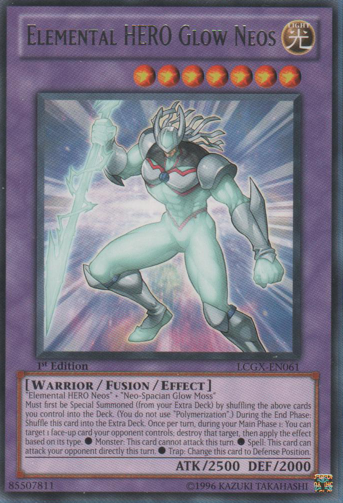 Elemental HERO Glow Neos [LCGX-EN061] Rare | Good Games Adelaide SA