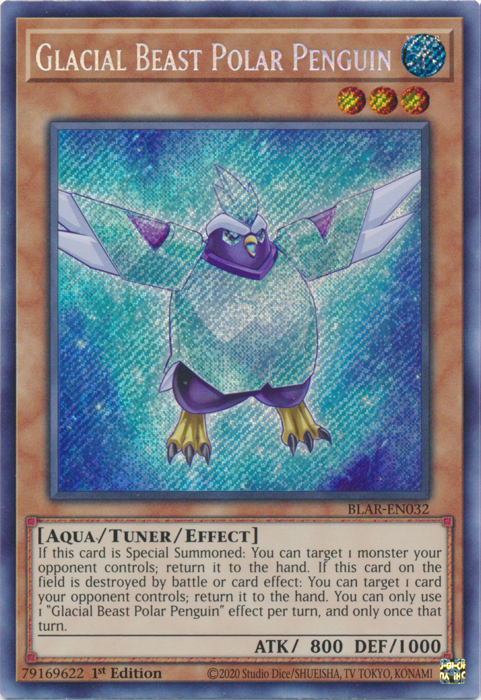 Glacial Beast Polar Penguin [BLAR-EN032] Secret Rare | Good Games Adelaide SA
