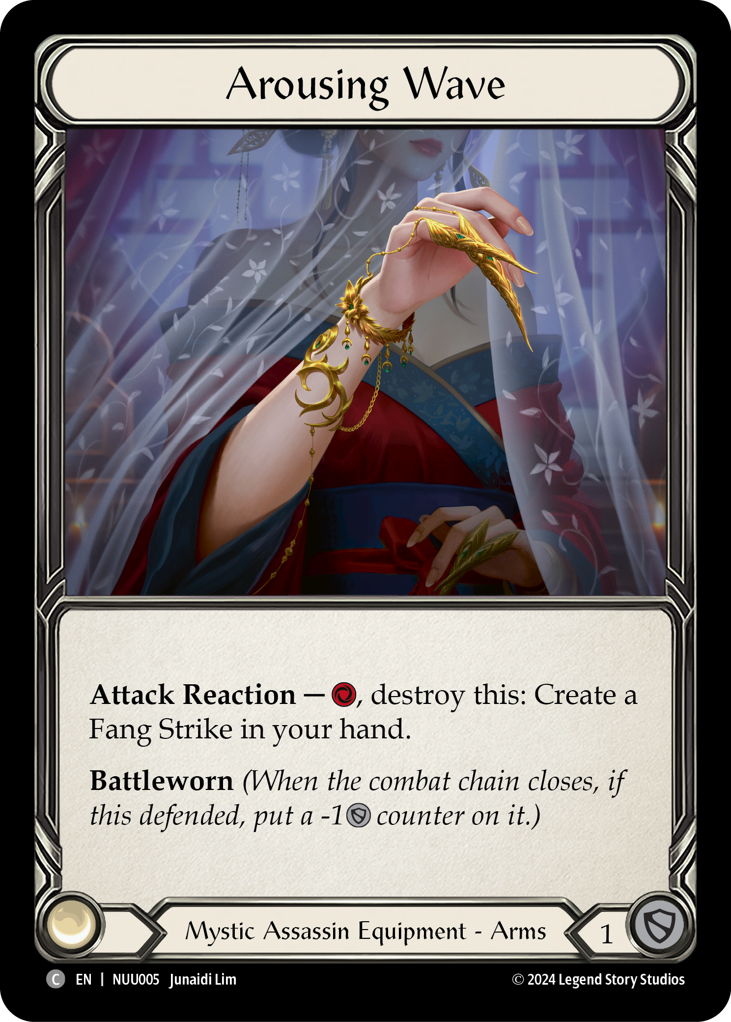 Arousing Wave [NUU005] (Part of the Mistveil Nuu Blitz Deck) | Good Games Adelaide SA