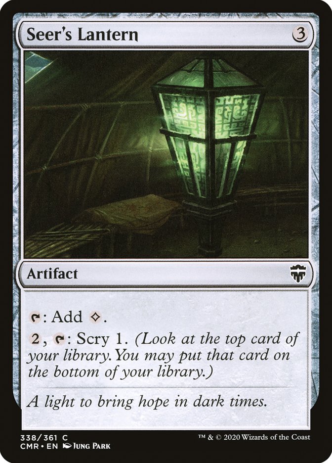 Seer's Lantern [Commander Legends] | Good Games Adelaide SA