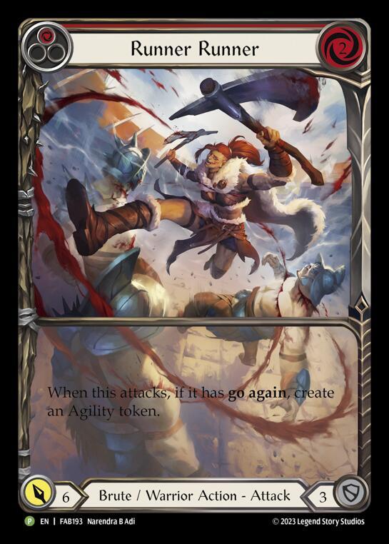 Runner Runner [FAB193] (Promo)  Rainbow Foil | Good Games Adelaide SA