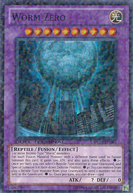 Worm Zero [DT03-EN084] Super Rare | Good Games Adelaide SA