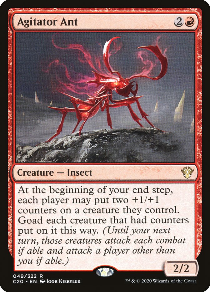 Agitator Ant [Commander 2020] | Good Games Adelaide SA