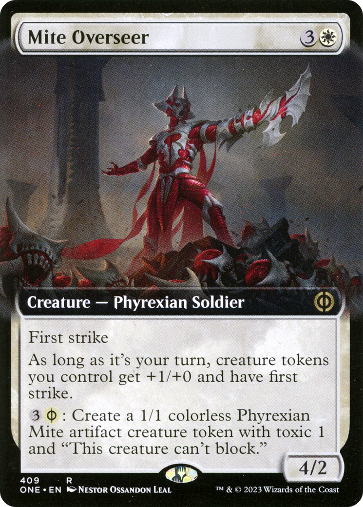 Mite Overseer (Extended Art) [Phyrexia: All Will Be One] | Good Games Adelaide SA