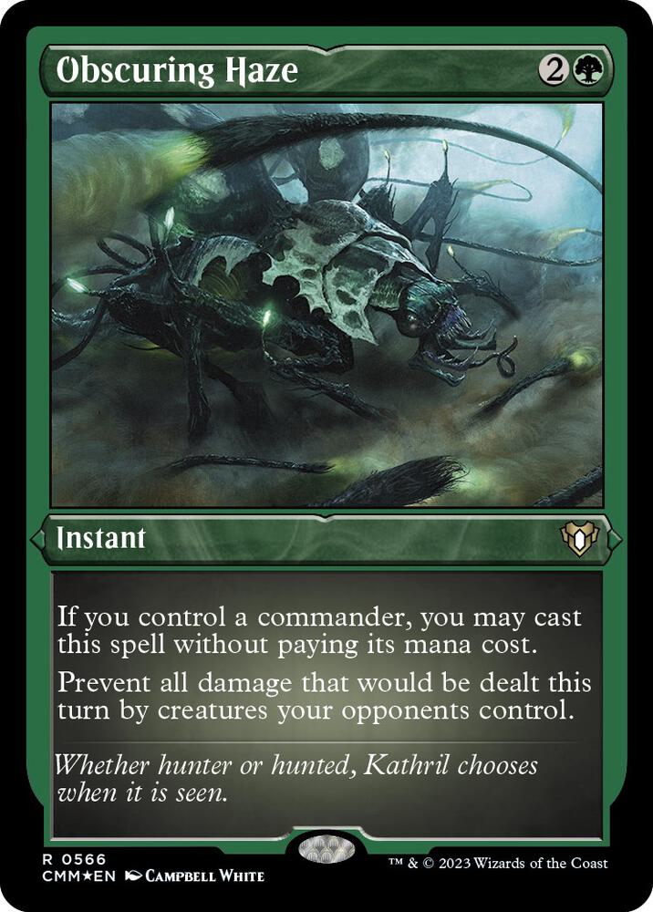 Obscuring Haze 566 (Commander Masters)  - Etched Foil | Good Games Adelaide SA