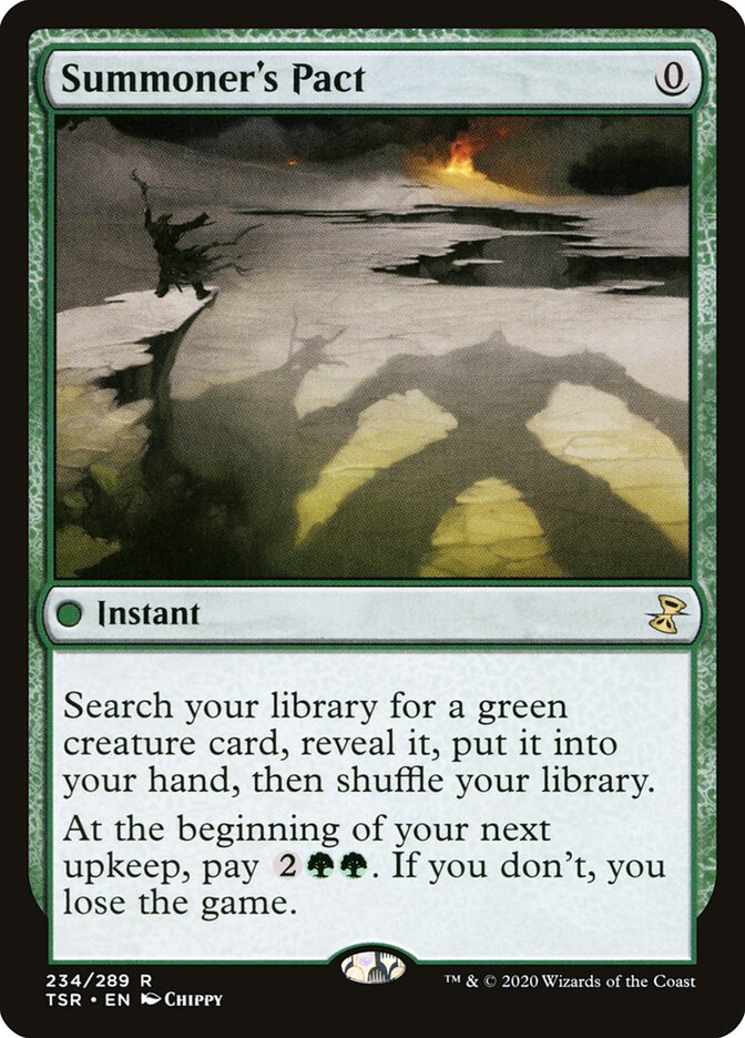 Summoner's Pact 234 (Time Spiral: Remastered)  - Foil | Good Games Adelaide SA
