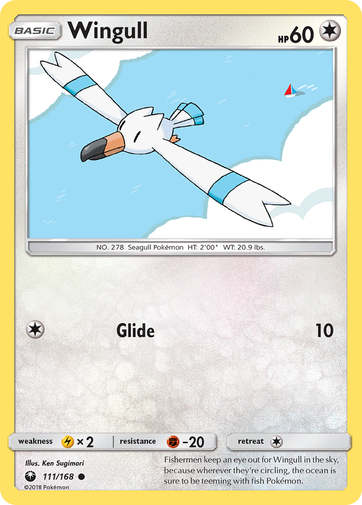 Wingull (111/168) [Sun & Moon: Celestial Storm] | Good Games Adelaide SA