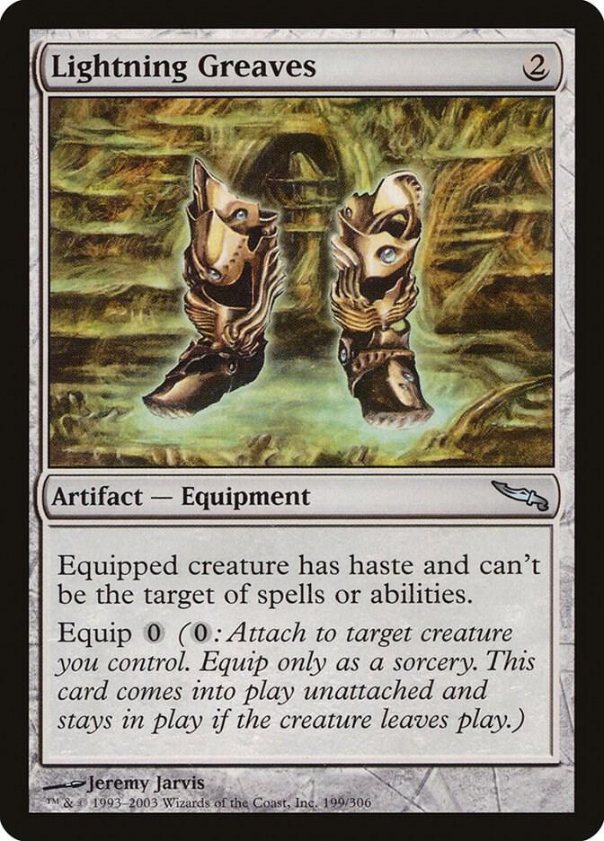 Lightning Greaves 199 (Mirrodin)  | Good Games Adelaide SA
