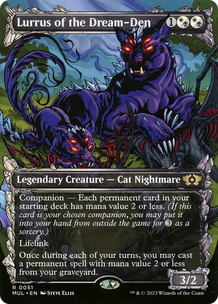 Lurrus of the Dream-Den (Borderless) [Multiverse Legends] | Good Games Adelaide SA