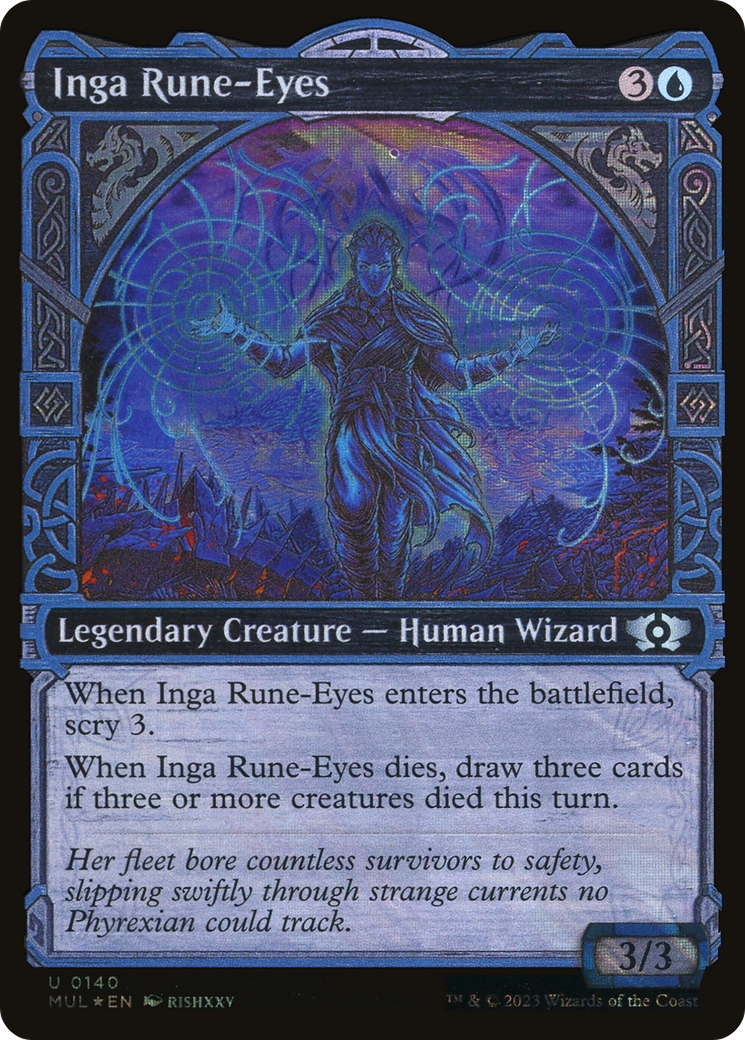 Inga Rune-Eyes (Halo Foil) [Multiverse Legends] | Good Games Adelaide SA