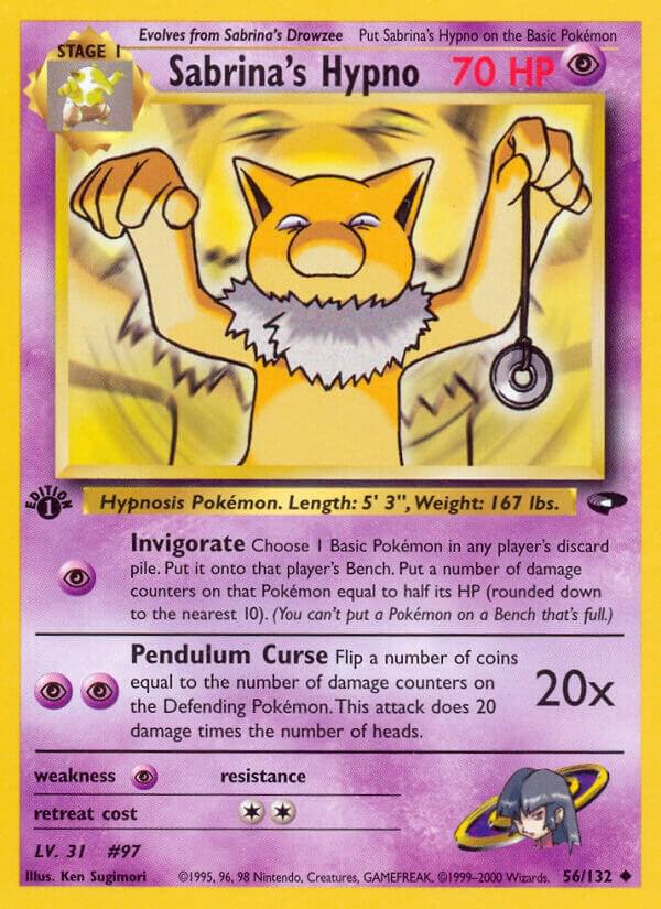 Sabrinas Hypno 056/132 (Gym Challenge)  - Unlimited | Good Games Adelaide SA