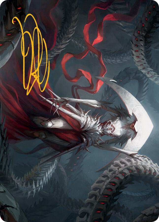 Elesh Norn Art Card Gold Stamped Signature 4 (Art Series: March of the Machine)  | Good Games Adelaide SA