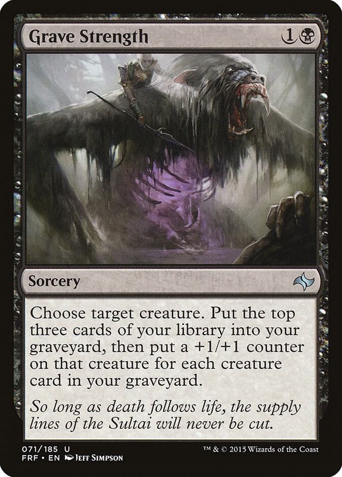Grave Strength 71 (Fate Reforged)  | Good Games Adelaide SA