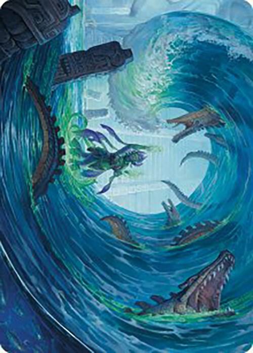 Wave Goodbye Art Card 76 (Art Series: The Lost Caverns of Ixalan)  | Good Games Adelaide SA