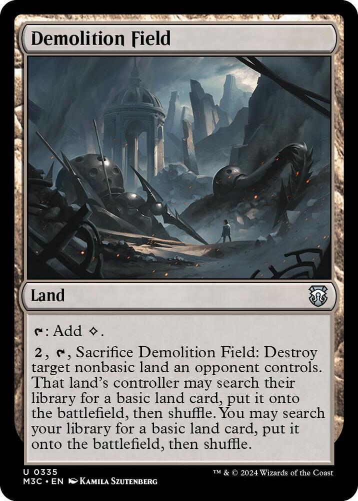 Demolition Field 335 (Commander: Modern Horizons 3)  | Good Games Adelaide SA