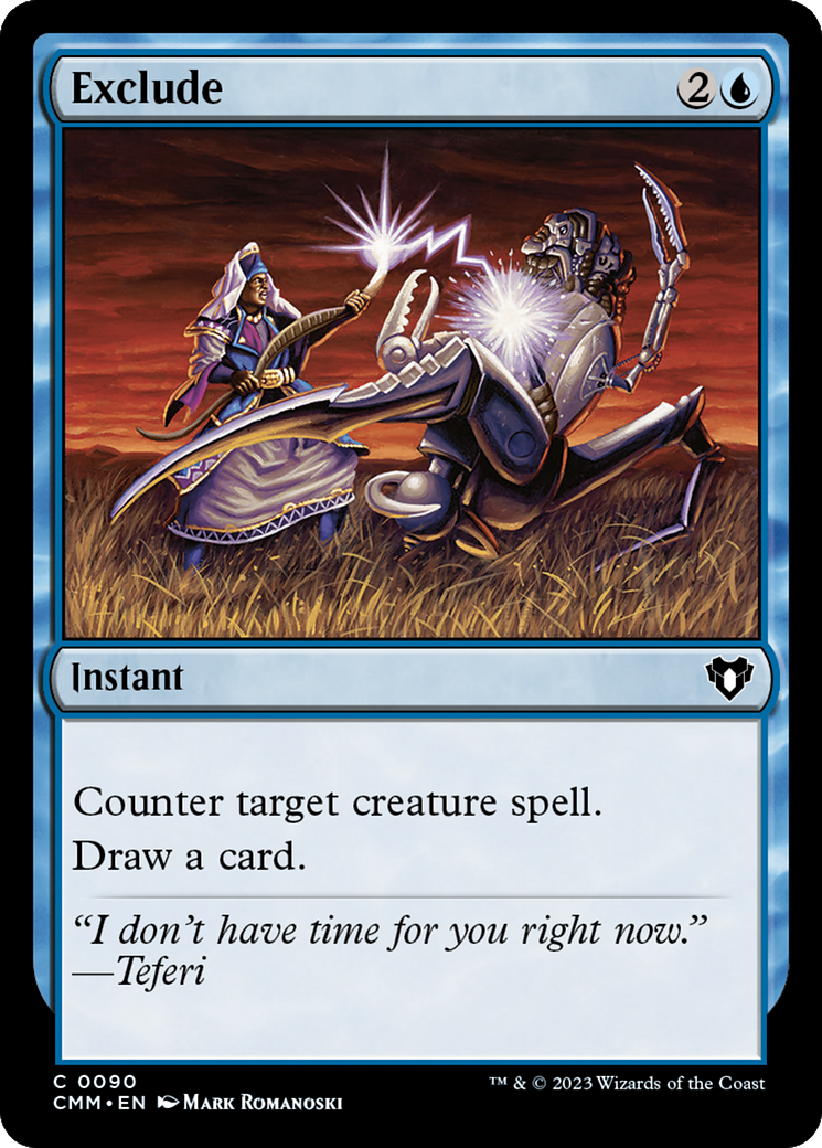 Exclude [Commander Masters] | Good Games Adelaide SA
