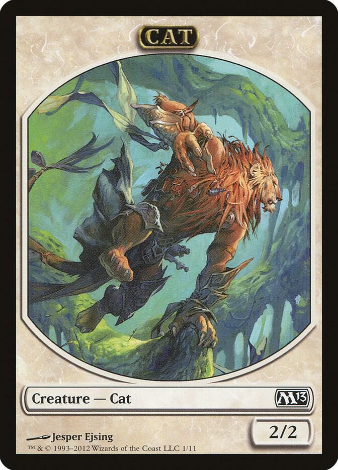 Cat Token 1 (Magic 2013 (M13))  | Good Games Adelaide SA