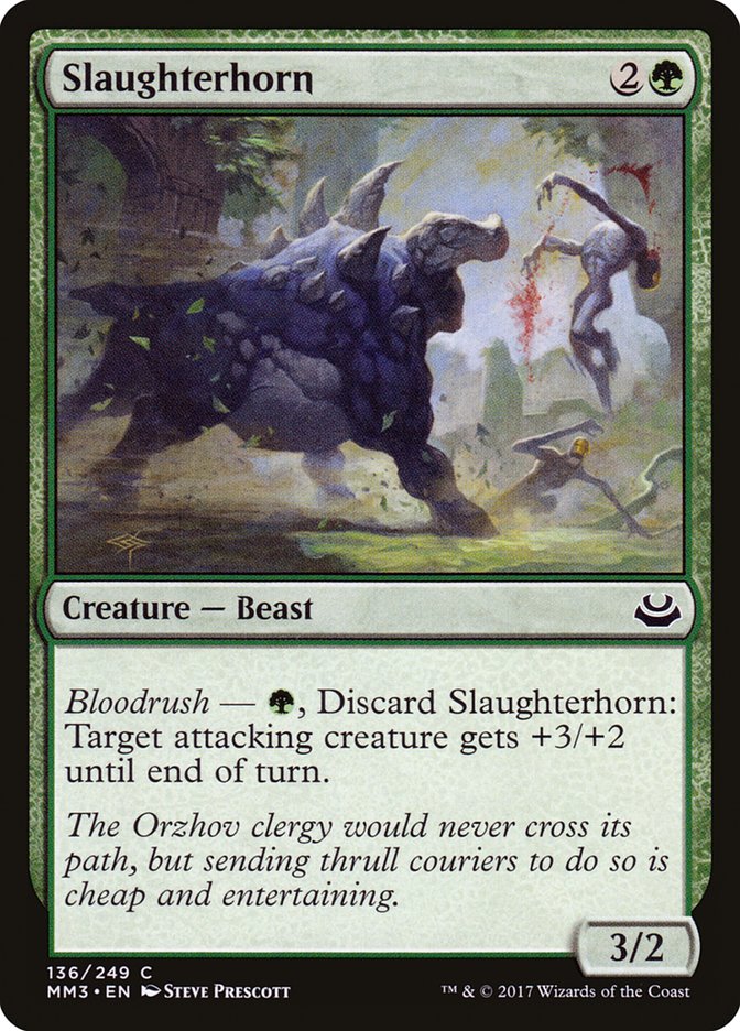 Slaughterhorn 136 (Modern Masters 2017)  | Good Games Adelaide SA