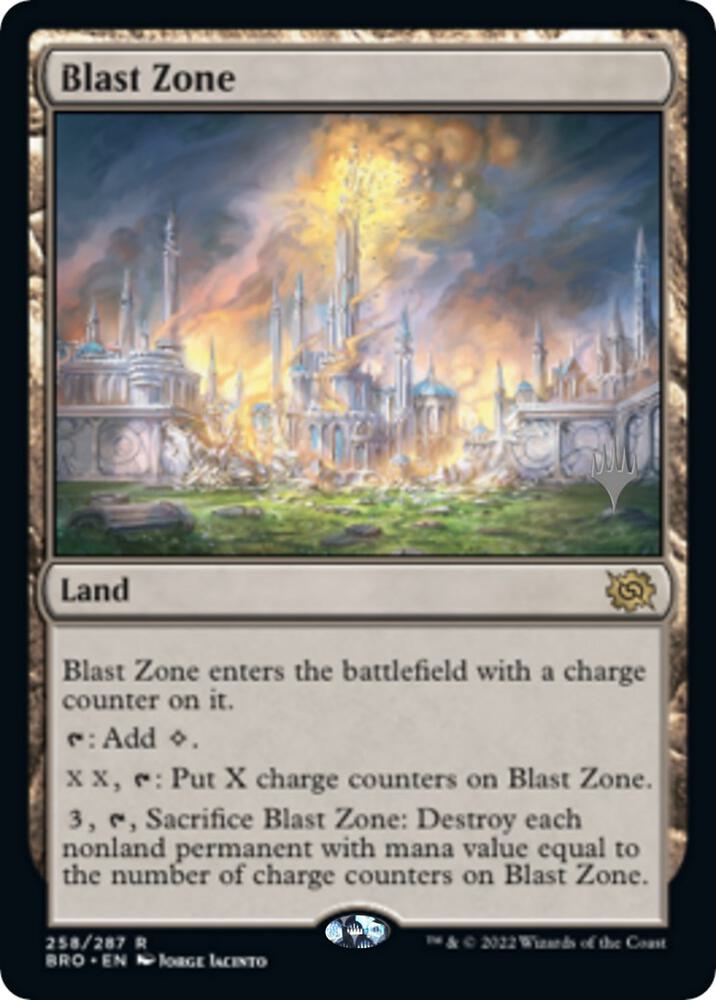 Blast Zone BRO 258 (Promo Pack: The Brothers' War)  | Good Games Adelaide SA