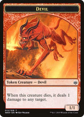 Devil // Satyr Double-sided Token (Challenger 2020) [Unique and Miscellaneous Promos] | Good Games Adelaide SA